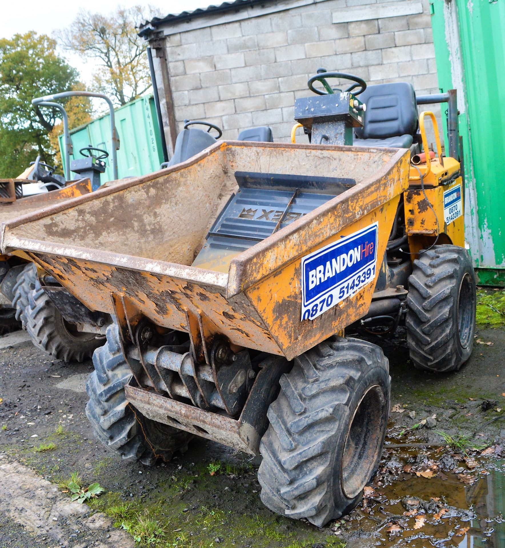 Benford Terex HD1000 1 tonne hi tip dumper Year: 2003 S/N: E312HM512 Recordewd Hours: Not