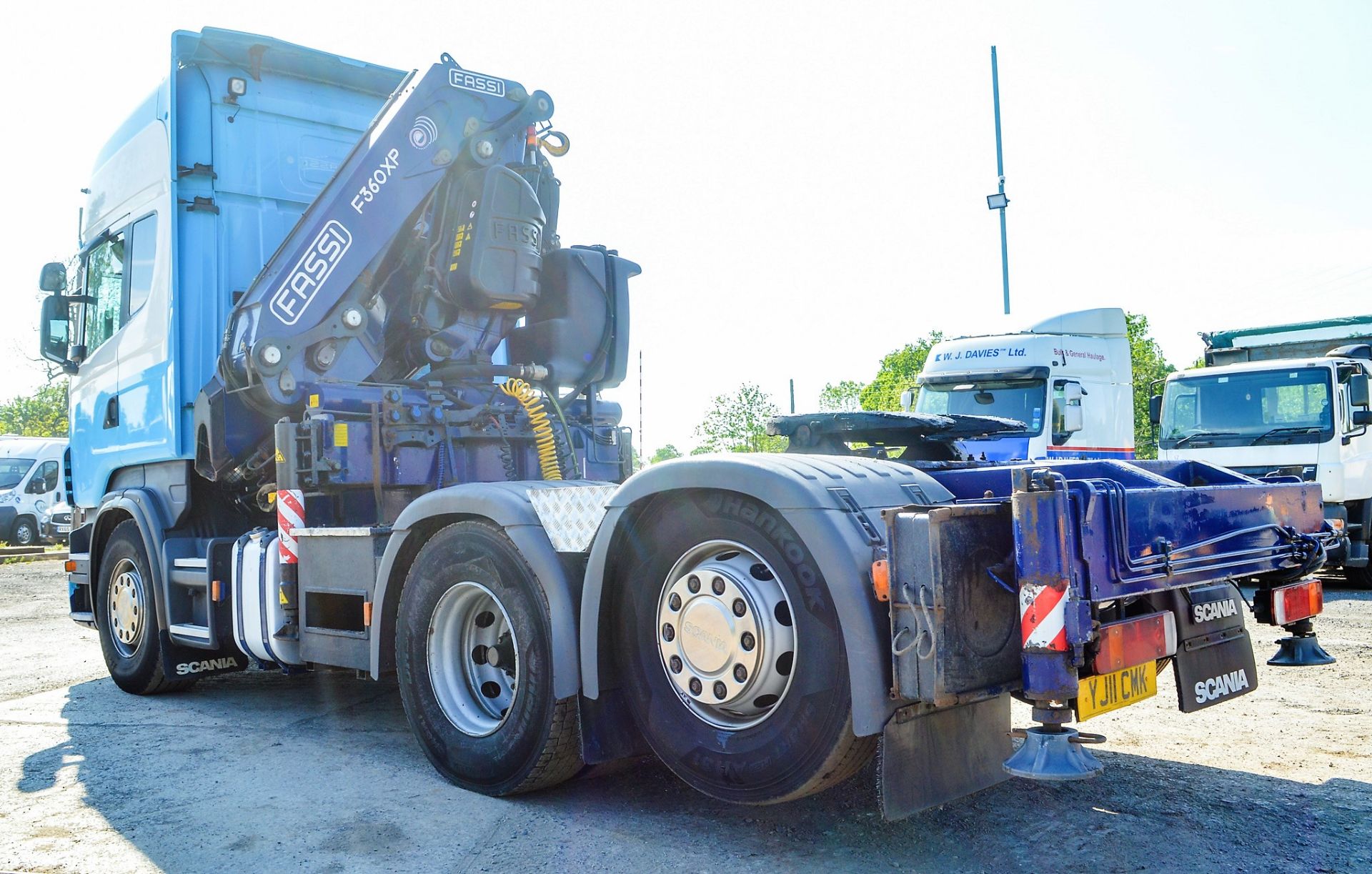 Scania R500 V8 6 x 2 crane tractor unit Registration Number: YJ11 CMK Date of Registration: 06/05/ - Image 3 of 17