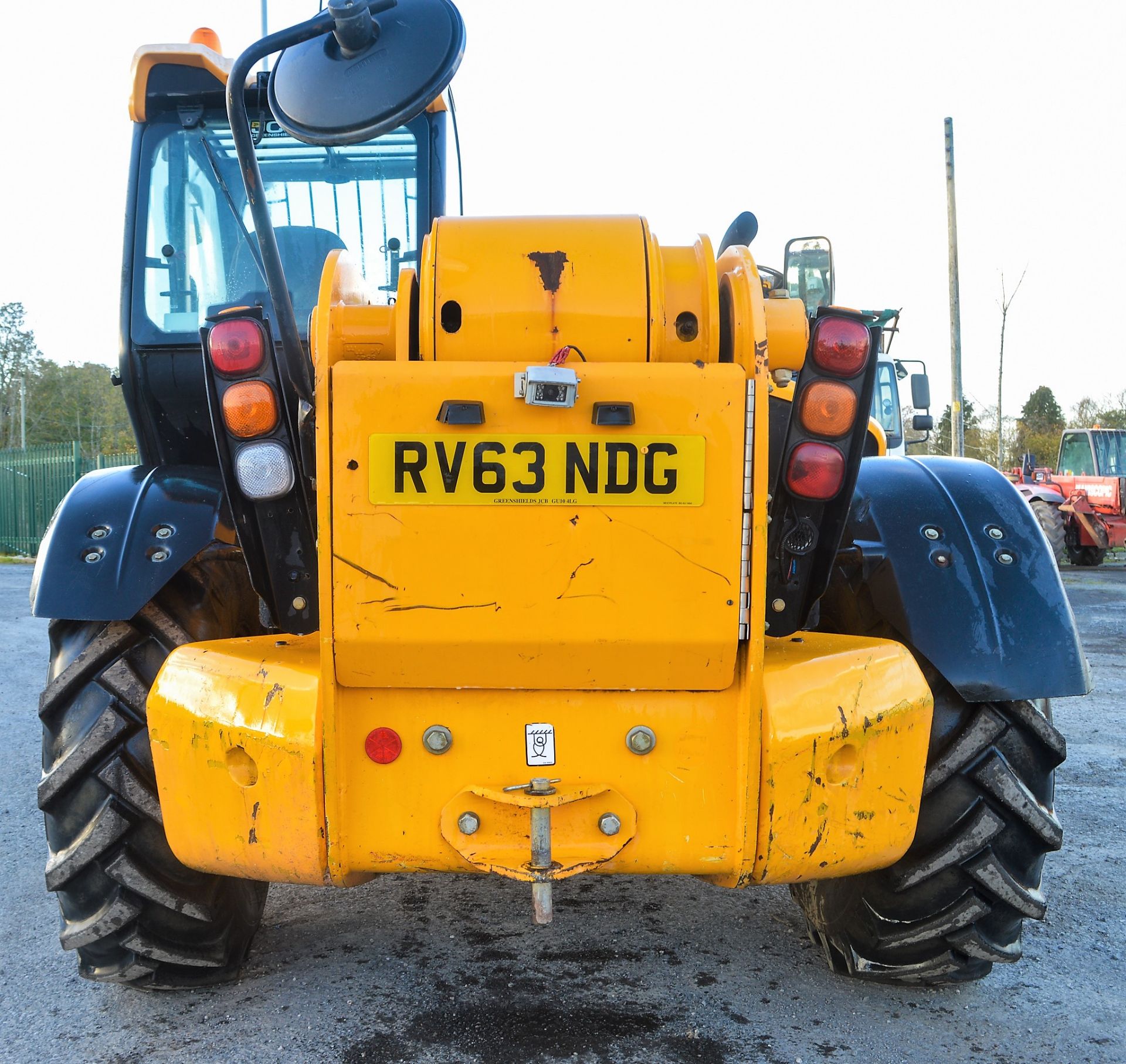 JCB 535-140 14 metre telescopic handler Year: 2013 S/N: 2178286 Recorded Hours: 5282 c/w turbo, sway - Image 6 of 13