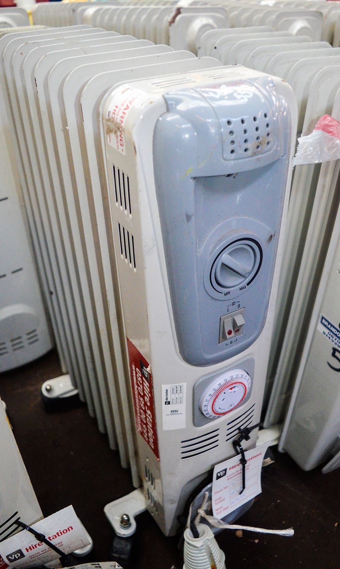 240v oil filled radiator 1131-0131