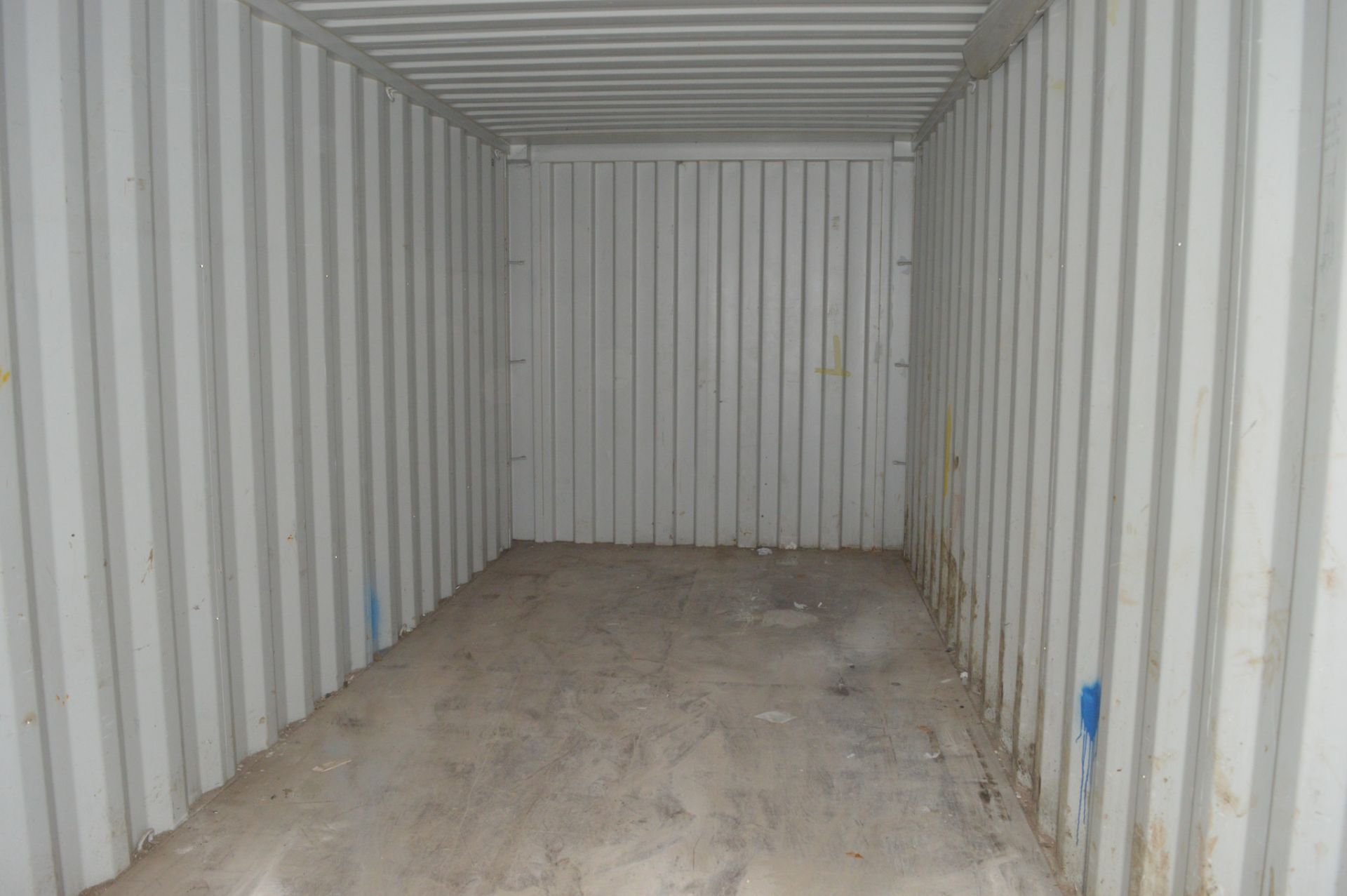 20 ft x 8 ft steel anti vandal shipping container BB34655 - Image 5 of 6