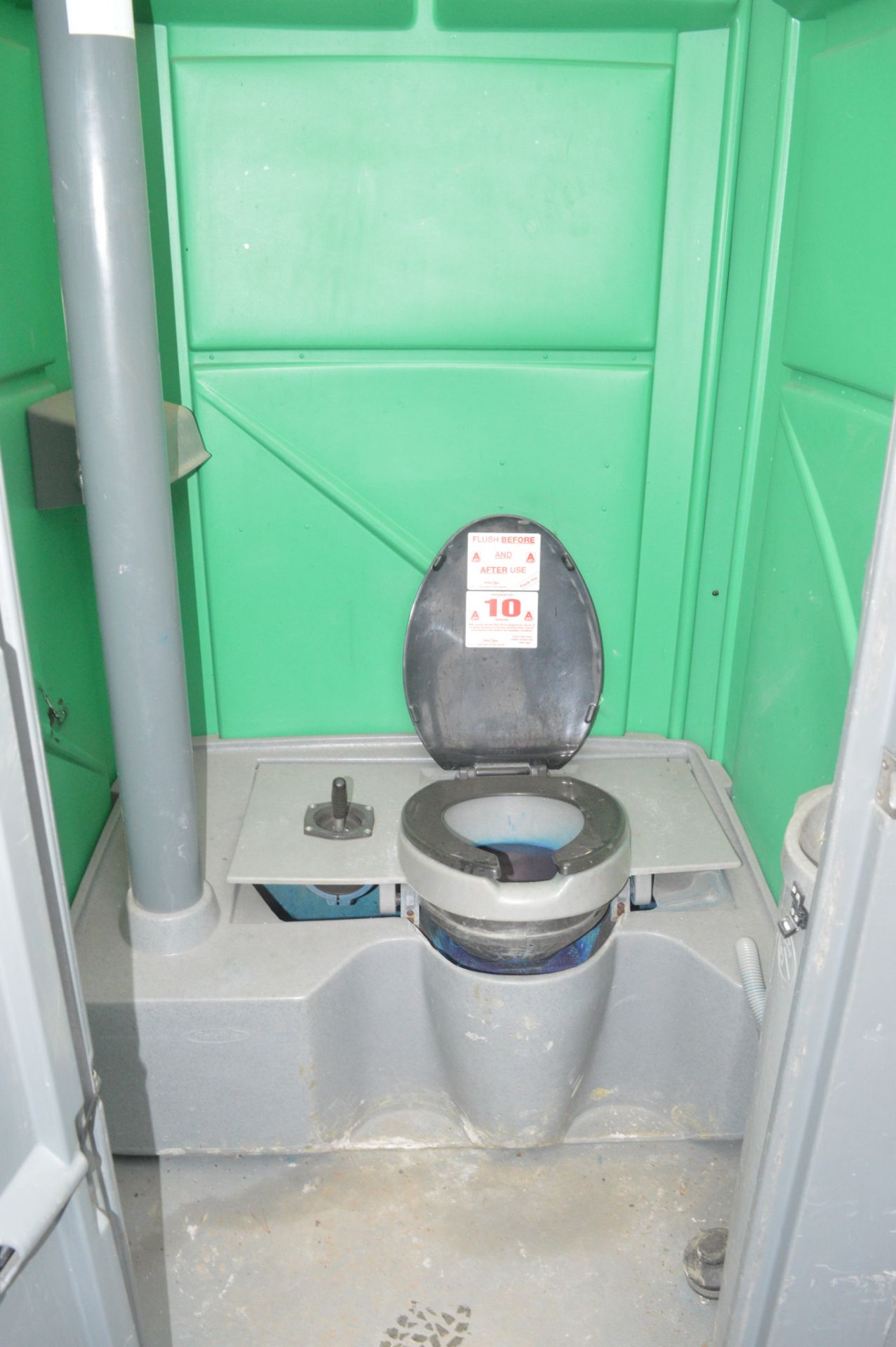 Plastic Portable Toilet  A155546 - Image 2 of 2