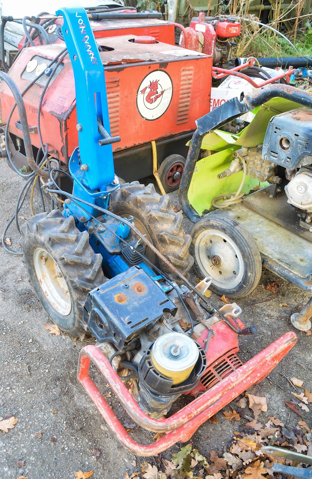 Petrol driven rotovator for spares