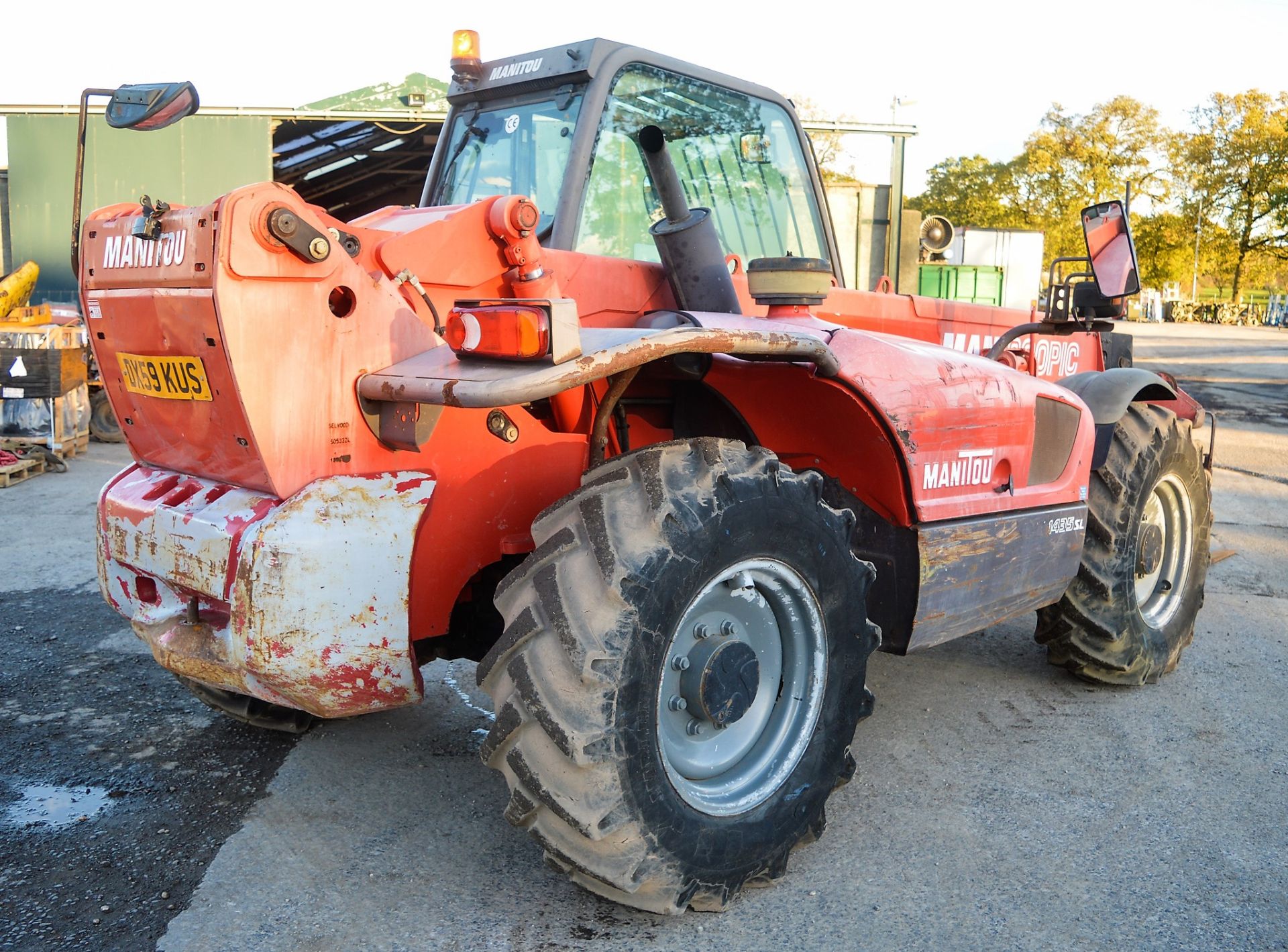 Manitou 1435 SL 14 metre telescopic handler Year: 2007 S/N: 238347 Recorded Hours: 5712 1588 - Image 3 of 13