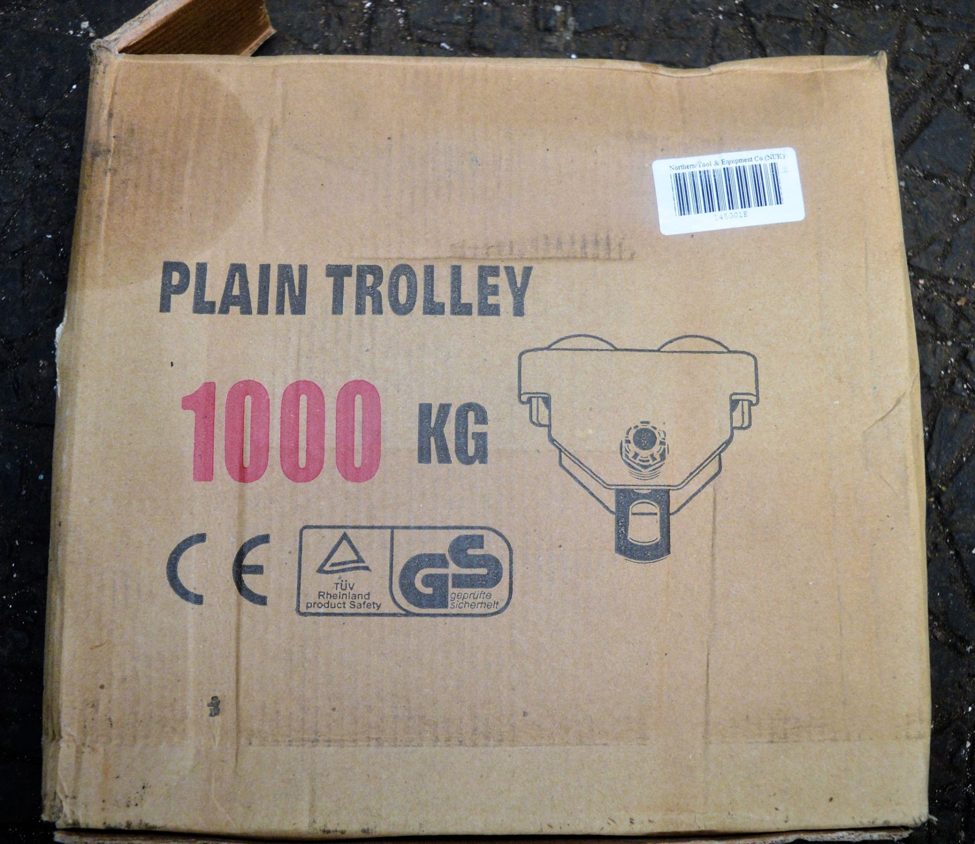 1 tonne plain trolley New & unused