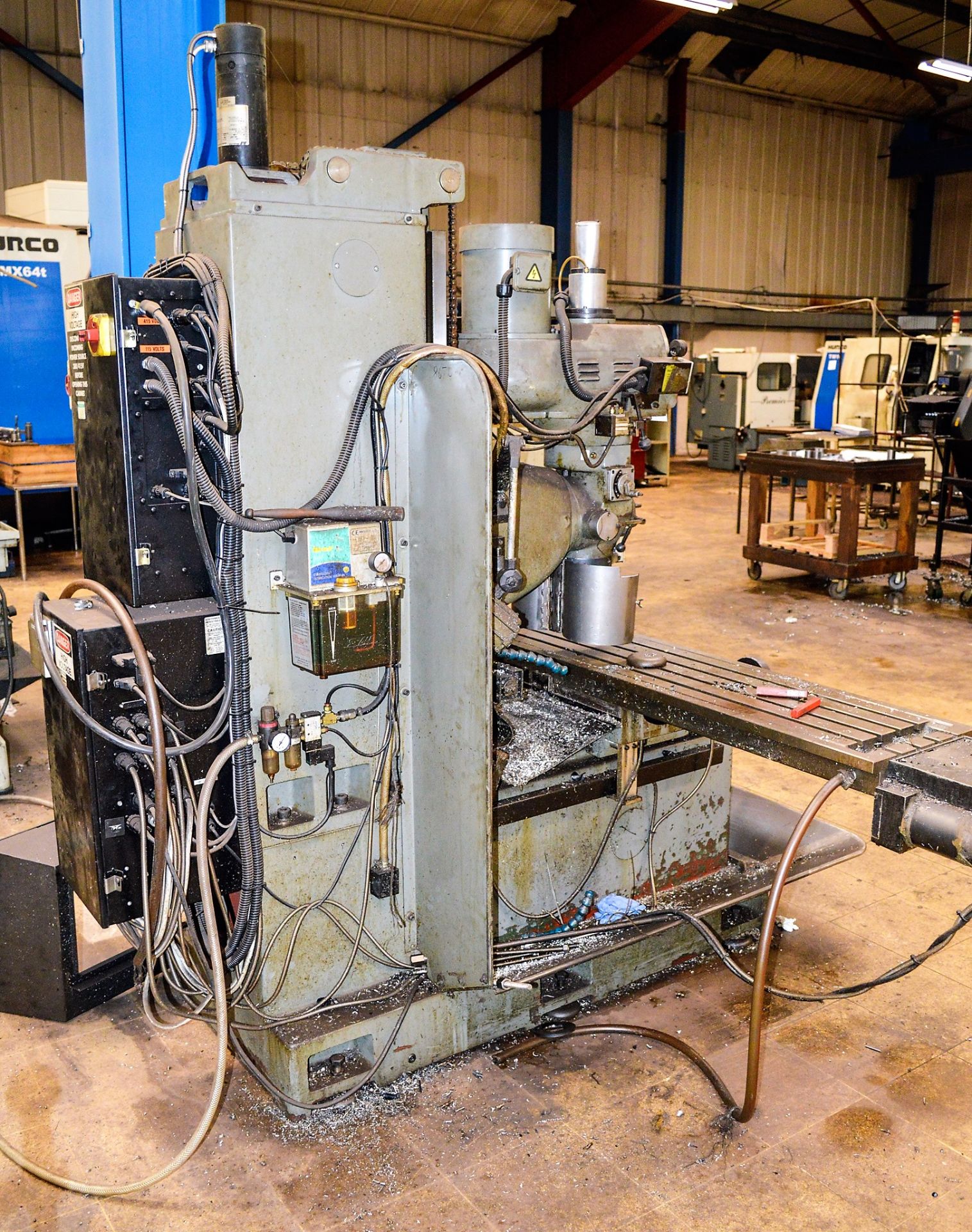 King Reach DPM universal milling machine Year: 1998 S/N: 8670 c/w 48 inch x 14 inch table & Proto - Image 4 of 4