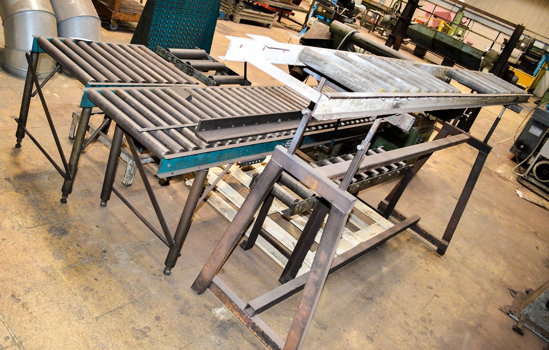 5 - miscellaneous steel roller tables