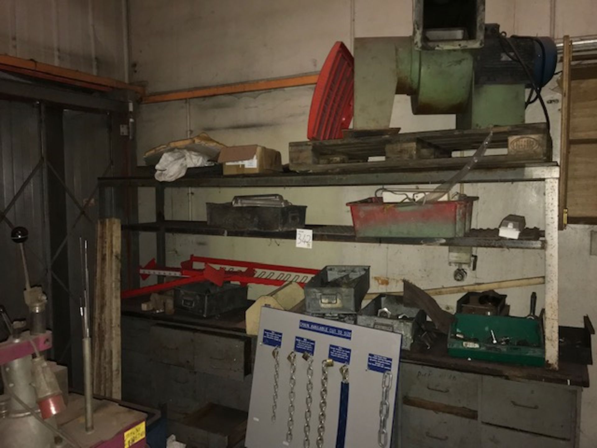 Entire contents of store room including welders etc as lotted - Image 2 of 7