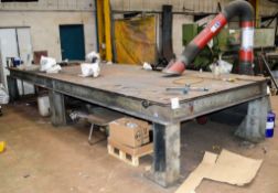 Steel workbench 6 metre x 2.05 metre