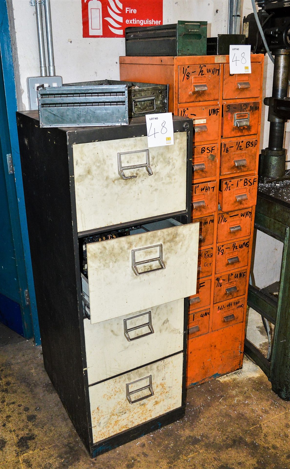 3 - steel cabinets