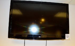 LG 47 inch flat screen television c/w wall bracket