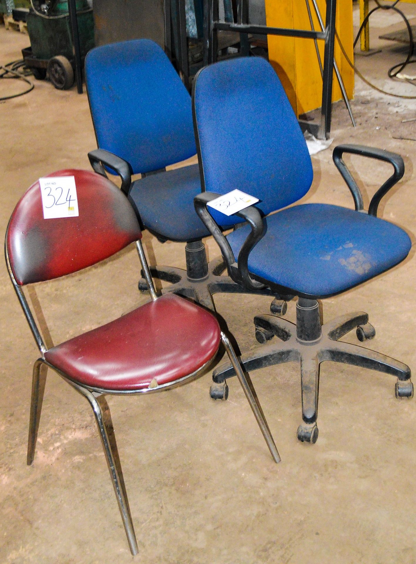 Quantity of miscellaneous chairs