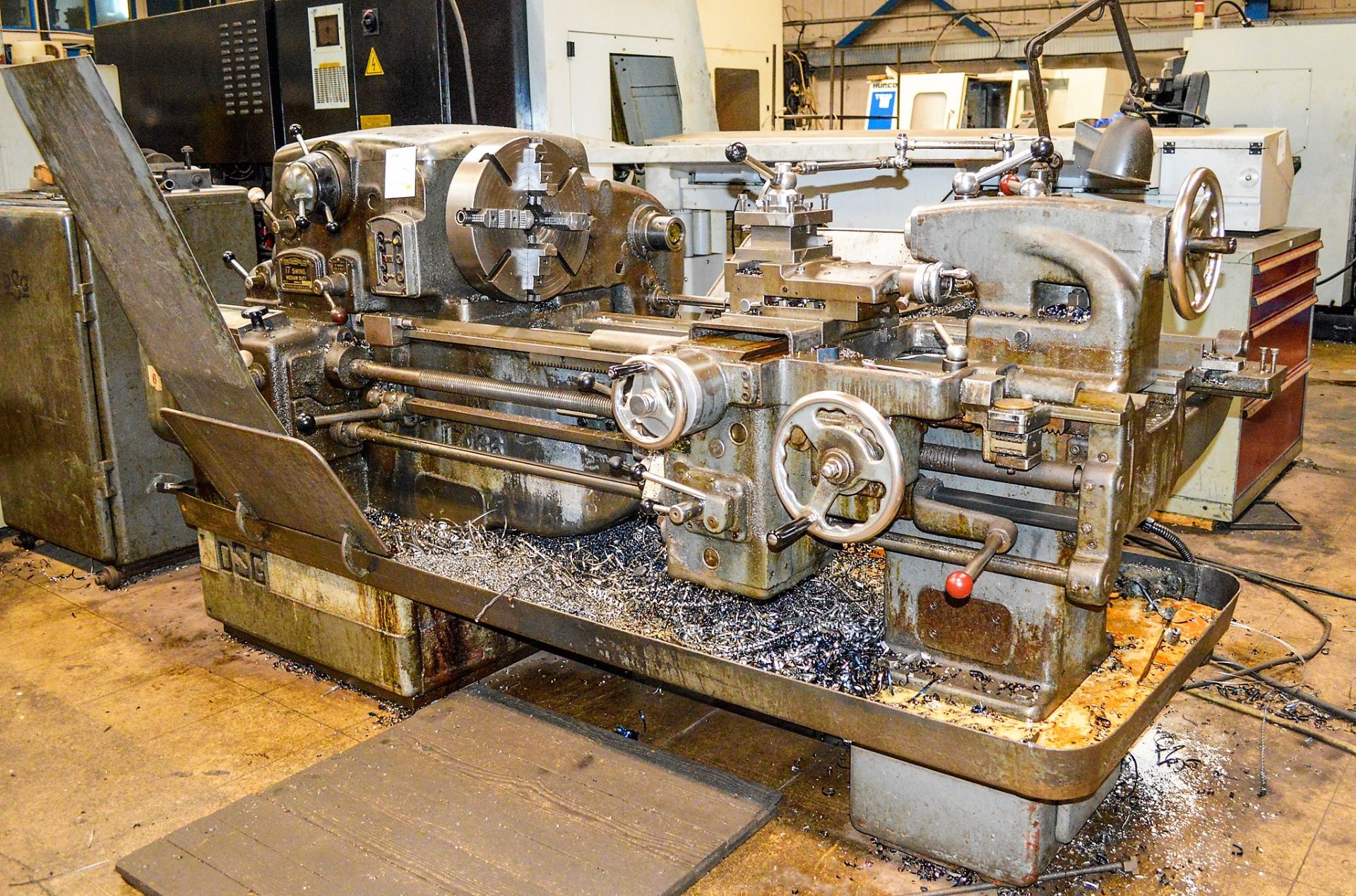 Dean Smith & Grace Type 17 Gap bed centre lathe S/N: 30041 8.5 inch swing over gap 36 inch between