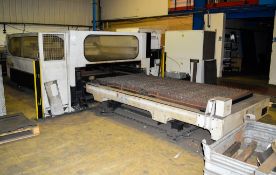 Yamazaki Mazak Hypergear 510 fibre CNC laser cutting machine Year: 2005 S/N: 180262 c/w Kemper