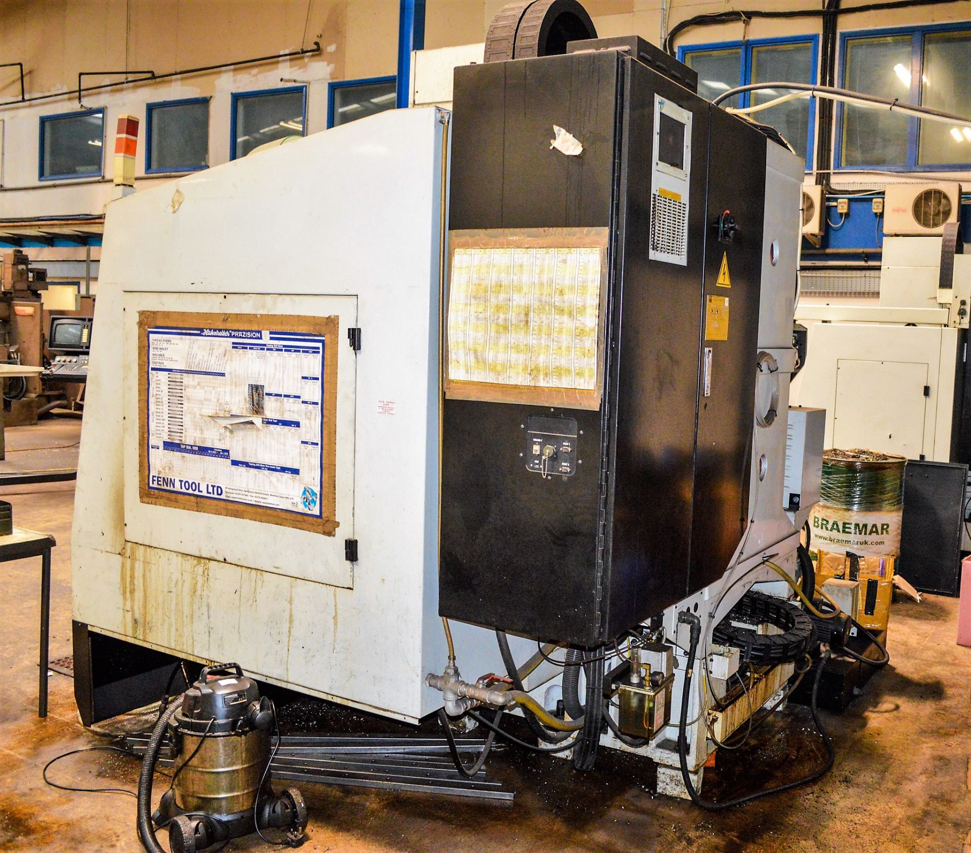 Hurco VMX 42 CNC vertical machine centre Year: 2006 S/N: S40012 c/w 50 inch x 24 inch table, 24 - Image 3 of 8