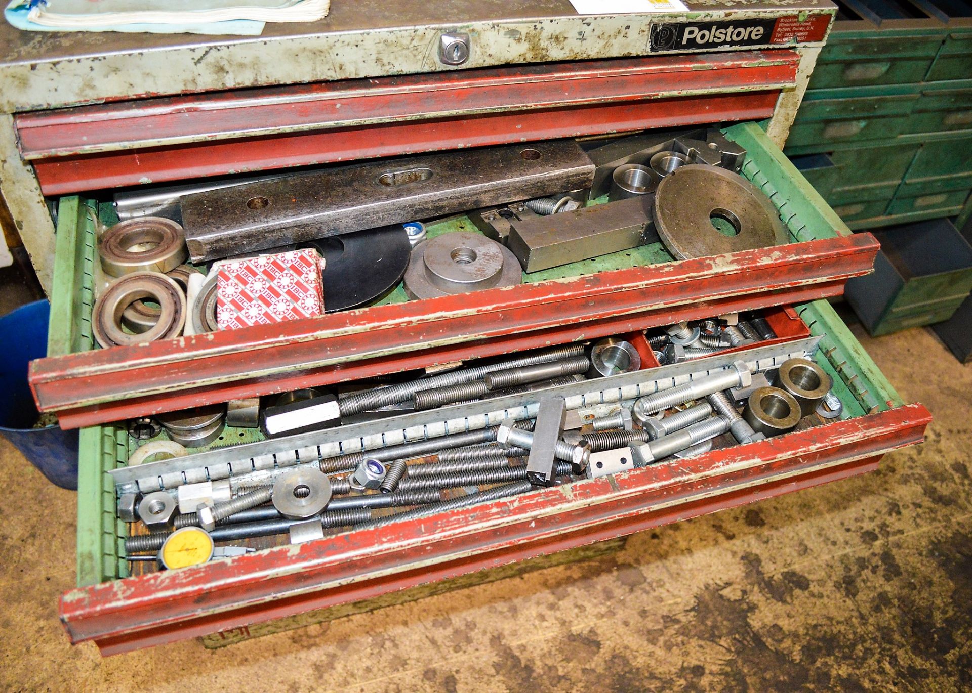 2 - steel tool drawers & contents - Image 4 of 4