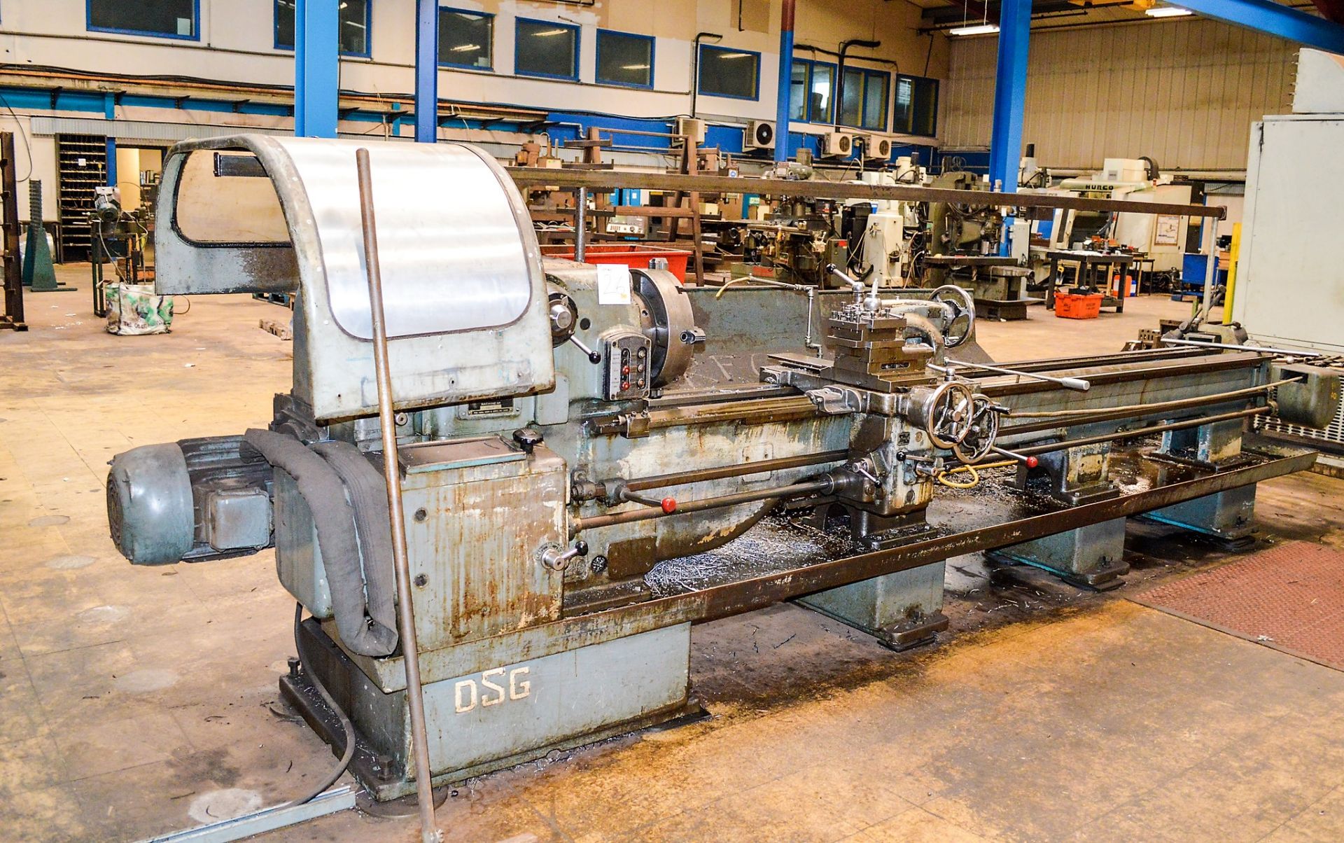 Dean Smith & Grace Type 17 Gap bed centre lathe S/N: 35155-1-64 8.5 inch swing over gap 9ft - Image 2 of 2