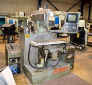 Bridgeport Interact 1 MK2 CNC vertical milling machine S/N: 662240289C c/w 34 inch x 12 inch table