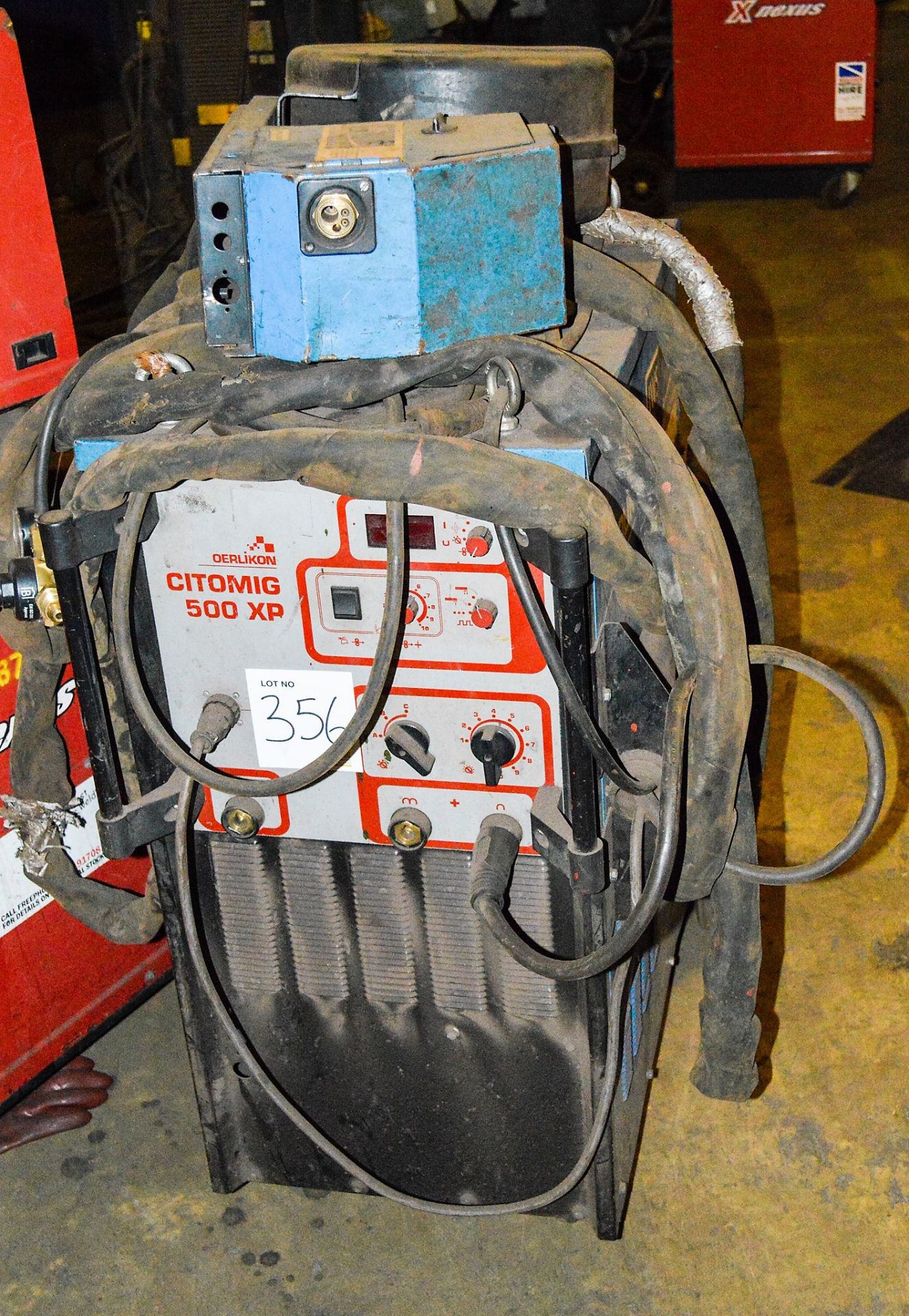 Oerlikon Citomig 500XP 500 amp mig welding set