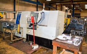 Hurco TMM10 CNC slant bed lathe S/N: 11102100AAB c/w 12 station tool charge, headstock, Hurlo Max