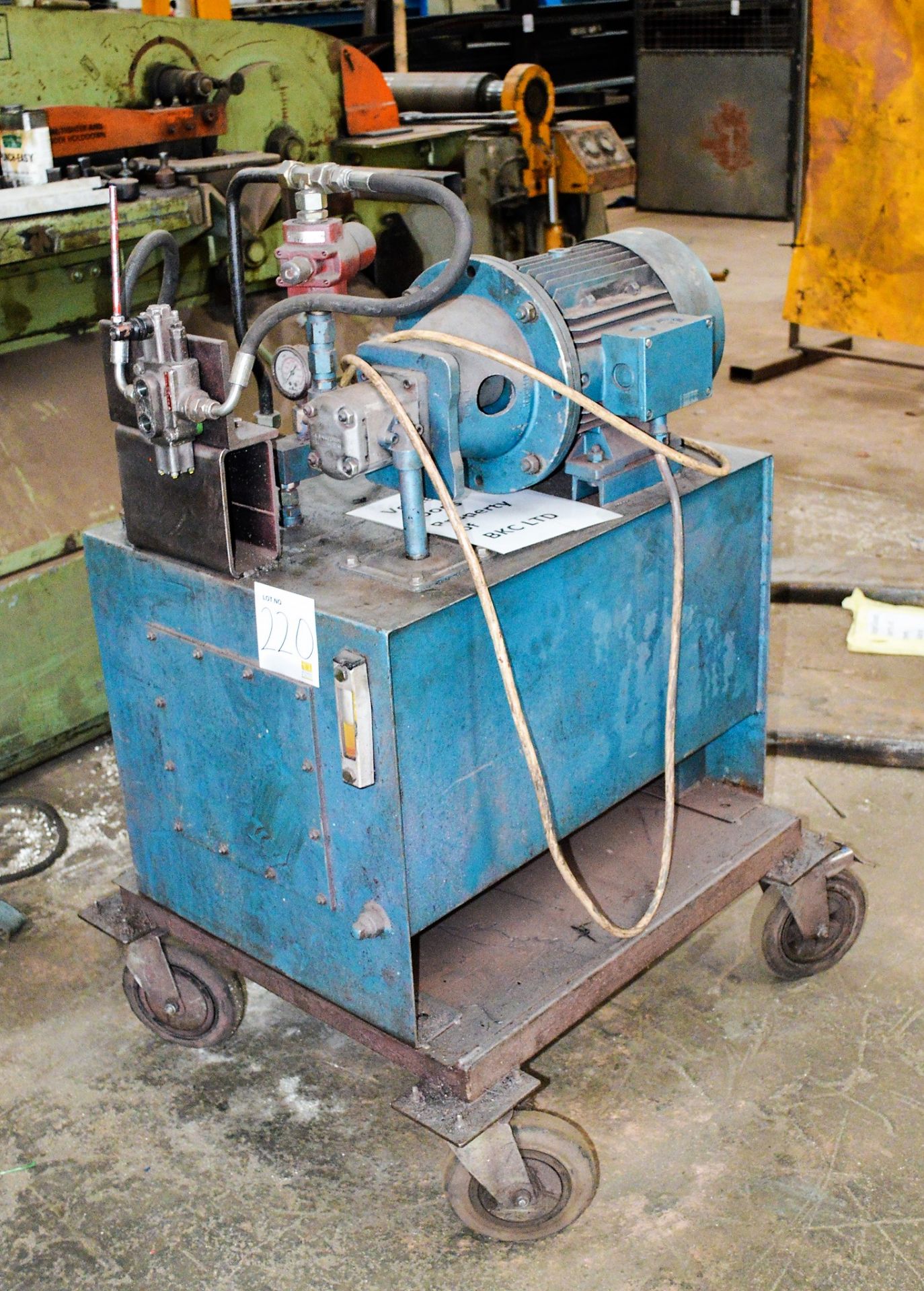 Hydraulic power pack