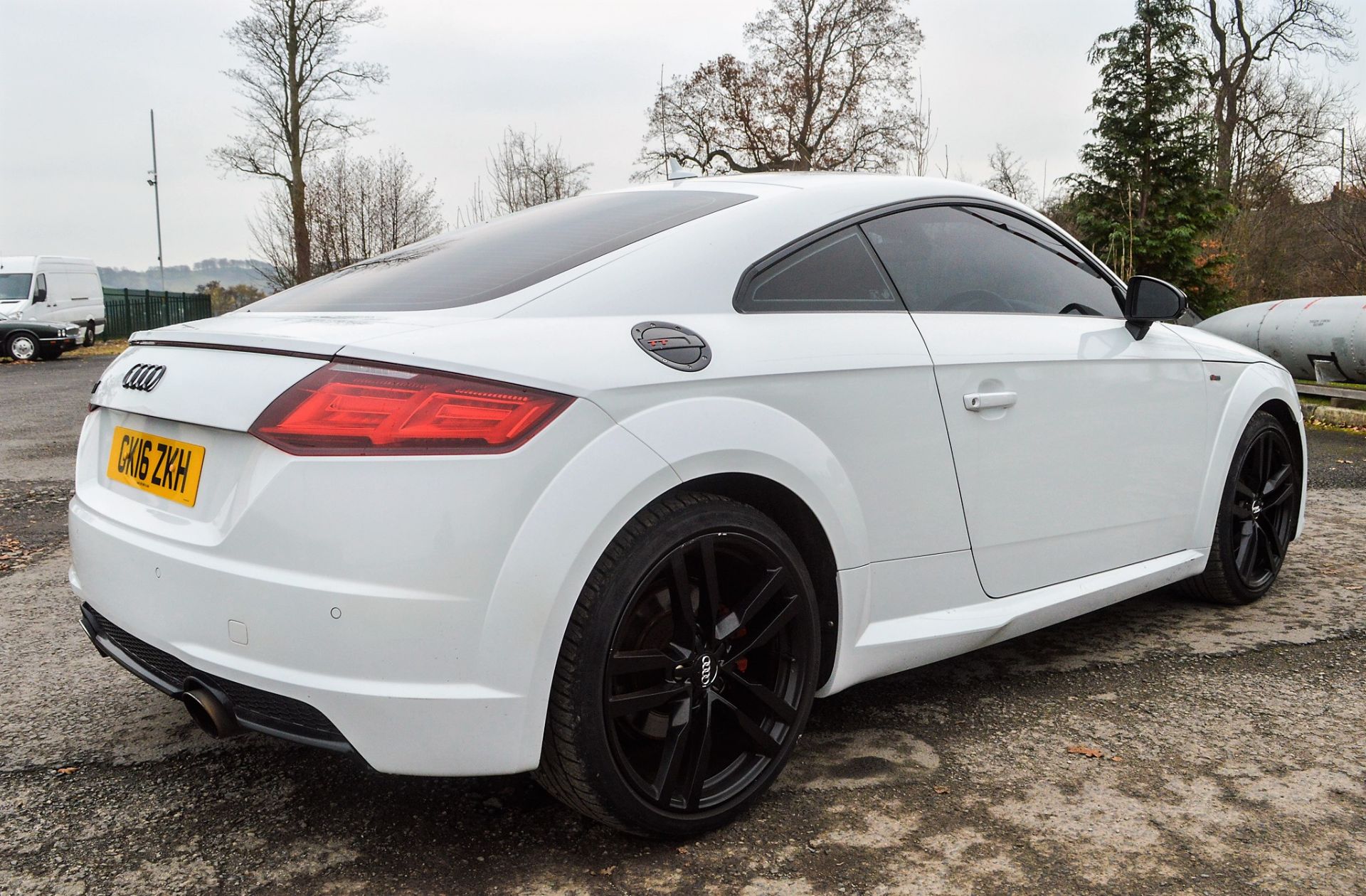 Audi TT TFSi Quattro S-Line 2 litre petrol automatic coupe car Registration Number: GK16 ZKH Date of - Image 4 of 10