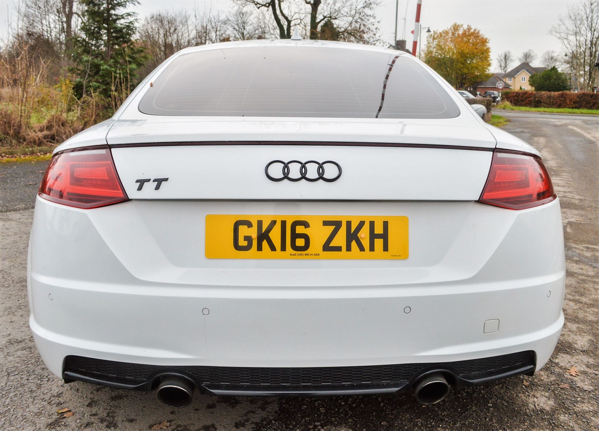 Audi TT TFSi Quattro S-Line 2 litre petrol automatic coupe car Registration Number: GK16 ZKH Date of - Image 6 of 10