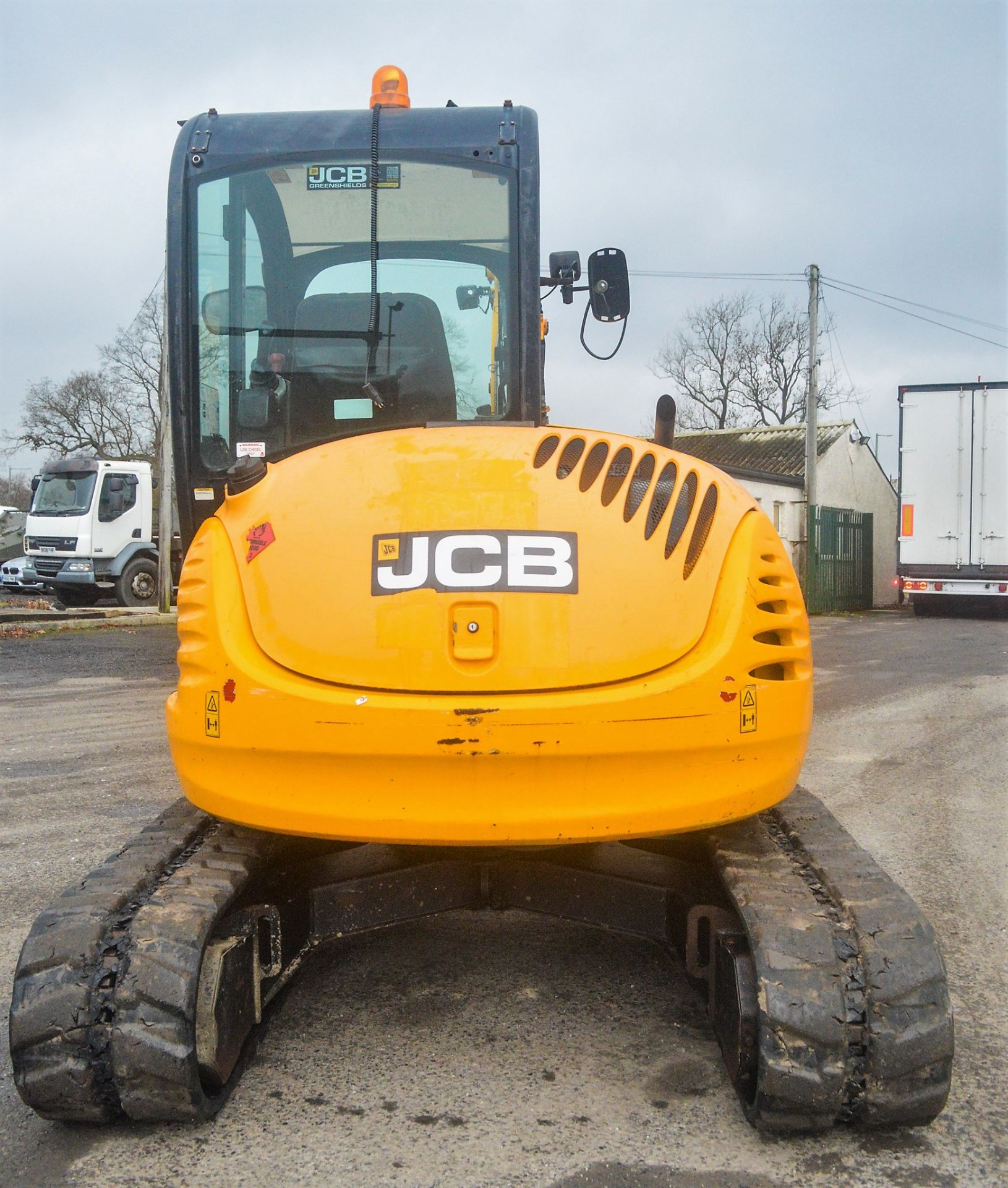 JCB 8050 RTS 5 tonne rubber tracked excavator Year: 2013 S/N: 1741893 Recorded Hours: 1756 blade, - Bild 6 aus 11