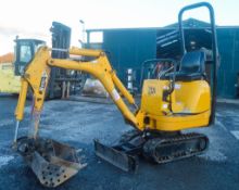 JCB 8008 0.8 tonne rubber tracked micro excavator Year: 2007 S/N: 1239708 Recorded Hours: 668 (On