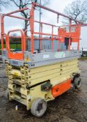 JLG 3246 ES 32 ft battery electric scissor lift access platform Year: 2011 S/N: 24393 Recorded