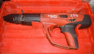 Hilti DX460 nail gun c/w carry case A585376