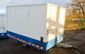 12 ft x 8 ft mobile welfare unit  Comprising of canteen, toilet & drying room c/w generator & keys