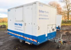 12 ft x 8 ft mobile welfare unit  Comprising of canteen, toilet & drying room c/w generator & keys
