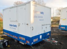 12 ft x 8 ft mobile welfare unit  Comprising of canteen, toilet & drying room c/w generator & keys