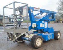 Nifty HR12 12 metre battery/diesel articulated boom lift access platform Year: 2006 S/N: 13636