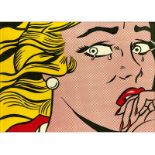 Roy Lichtenstein, 1923 New York "" 1997 ebenda CRYING GIRL Farboffsetlithografie auf Papier.