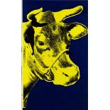 Andy Warhol, 1928 Pittsburgh "" 1987 New York COW (WALLPAPER), 1989 Farbserigrafie. Sichtmaß: 85 x