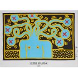 Keith Haring, 1958 Reading/ Pennsylvania "" 1990 New York City OHNE TITEL Offset-Lithografie.