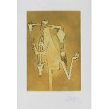 Wifredo Lam, 1902 Sagna la Grande/ Kuba "" 1982 Paris LE MONDE MAGIQUE DE LA FERTILITÉ Aquatinta.