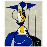 Roy Lichtenstein, 1923 New York "" 1997 ebenda PICASSO Siebdruck. Sichtmaß: 63,5 x 53 cm.