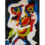 Karel Appel, 1921 Amsterdam "" 2006 Zürich OHNE TITEL Polychromierte Lithografie. Blattmaß: 65,5 x