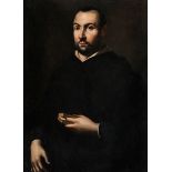 Domenico Zampieri, 1581 Bologna "" 1641 Neapel, zug. BILDNIS EINES PREDIGERS Öl auf Leinwand. 87 x
