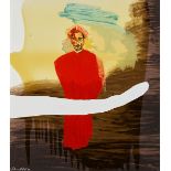 Julian Schnabel, geb. 1951 New York VICTOR HUGO, 1998 Screenprint. 114,3 x 101,6 cm. Links unten