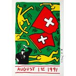 Keith Haring, 1958 Reading/ Pennsylvania "" 1990 New York City US-amerikanischer Künstler, der