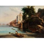 Louis Auguste Lapito, 1803 Joinville-le-Pont "" 1874 Boulogne-sur-Seine, zug. BLICK AUS EINER