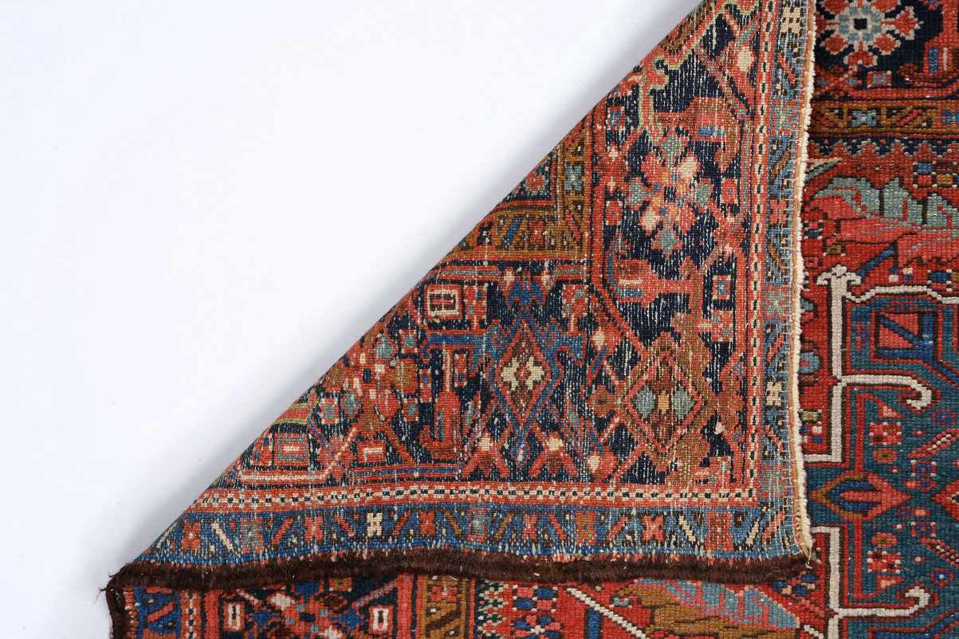 Kazak / Kasak. Paarige Orientteppiche um 1900, 1. Hälfte 20. Jhdt. Breite Bordüre umrandet von - Bild 3 aus 7