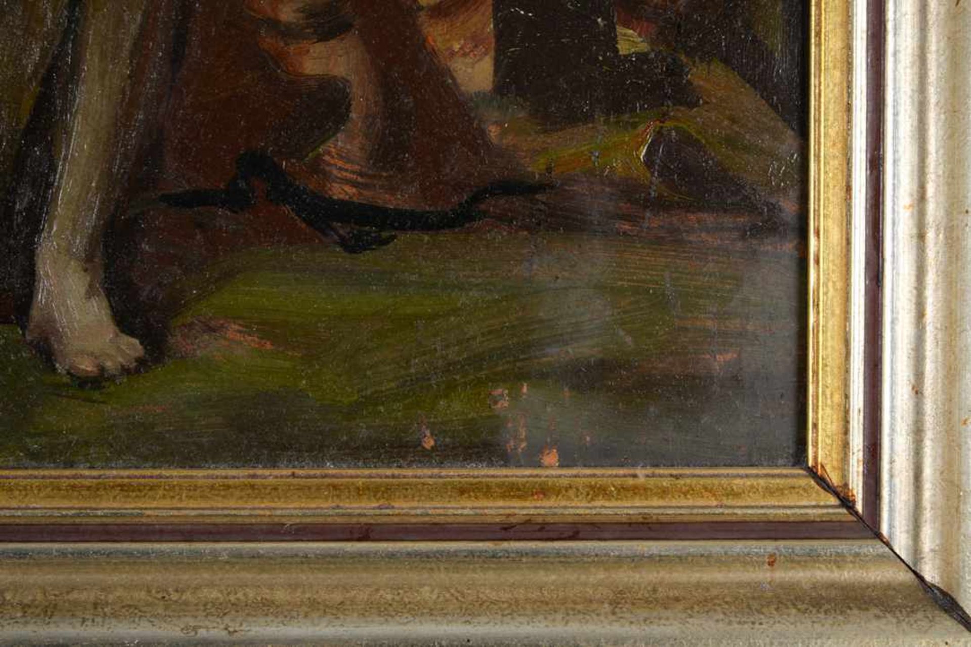 Impressionistischer weiblicher Akt. August Garbe (Niedersächsischer Kunstmaler, Akademie der - Bild 4 aus 7