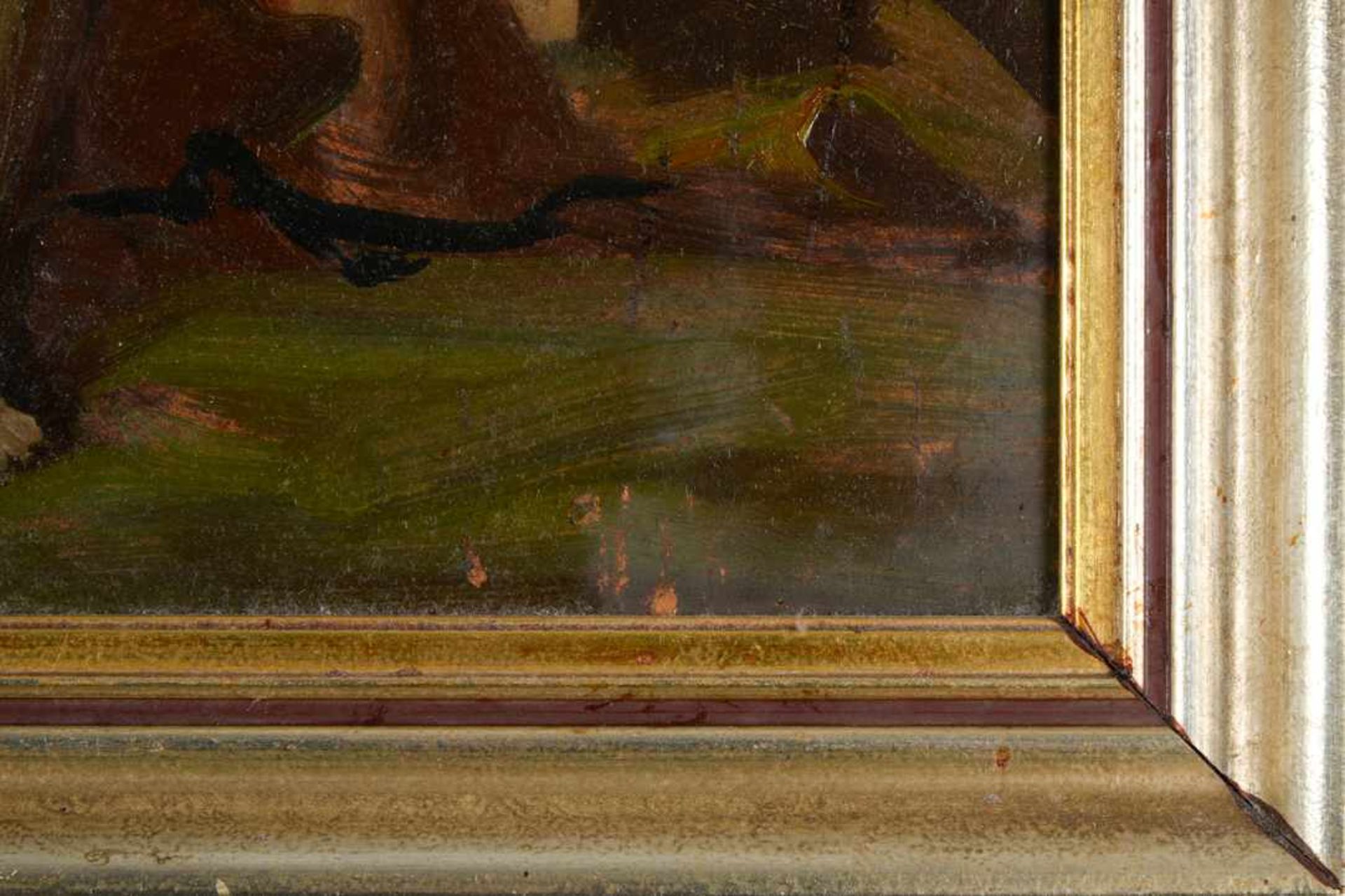 Impressionistischer weiblicher Akt. August Garbe (Niedersächsischer Kunstmaler, Akademie der - Bild 3 aus 7