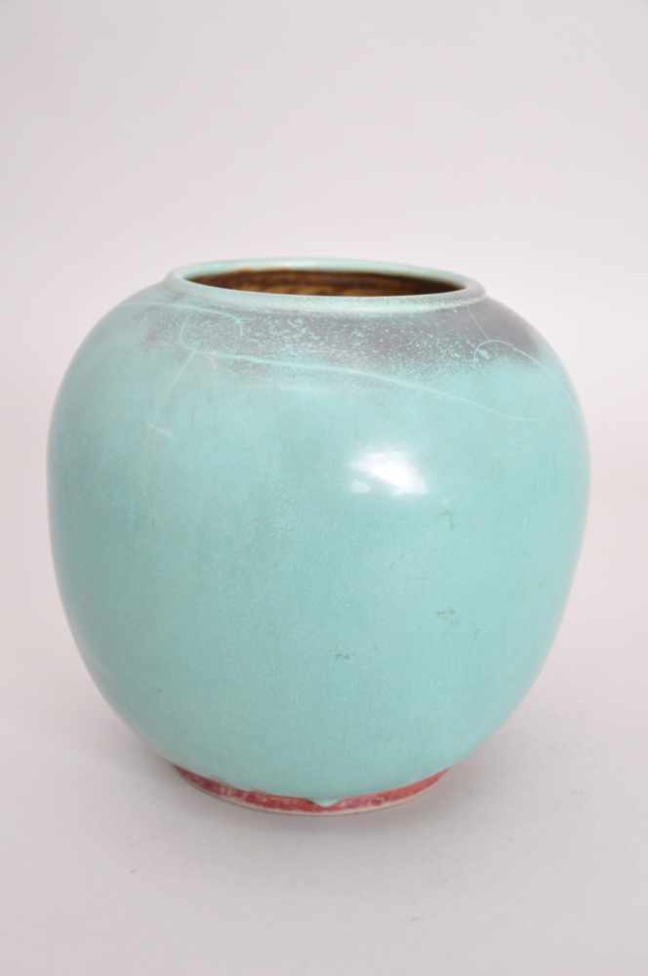 Ovoide Vase, Richard Uhlemeyer. Richard Uhlemeyer (03.10.1900 Göttingen - 04.11.1954 Hannover).