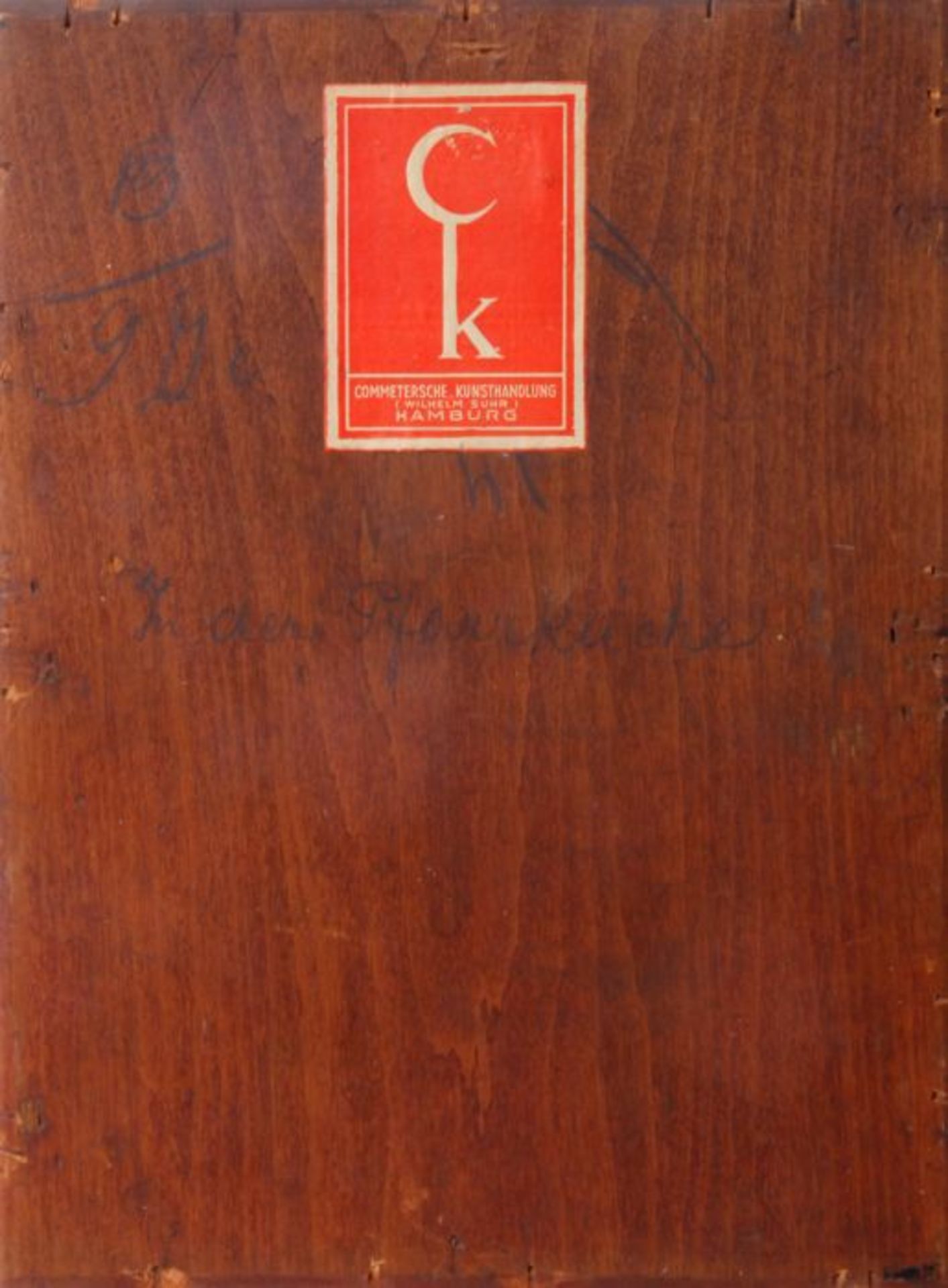 Magd und Mönch in einer Pfarrkücheunbekannter Künstler, Öl auf Holz, um 1900, u.r. sign. "Carl - Image 3 of 3